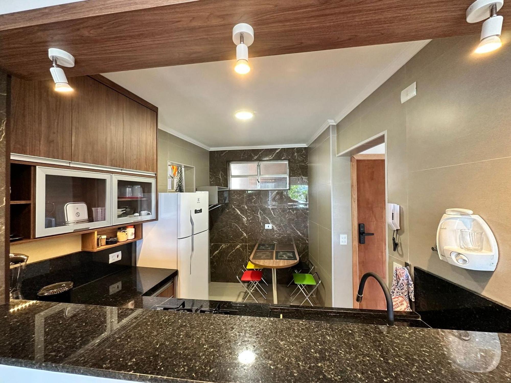 Ferienwohnung Ap Pe Na Areia Vista Parcial Mar Santos  Exterior foto