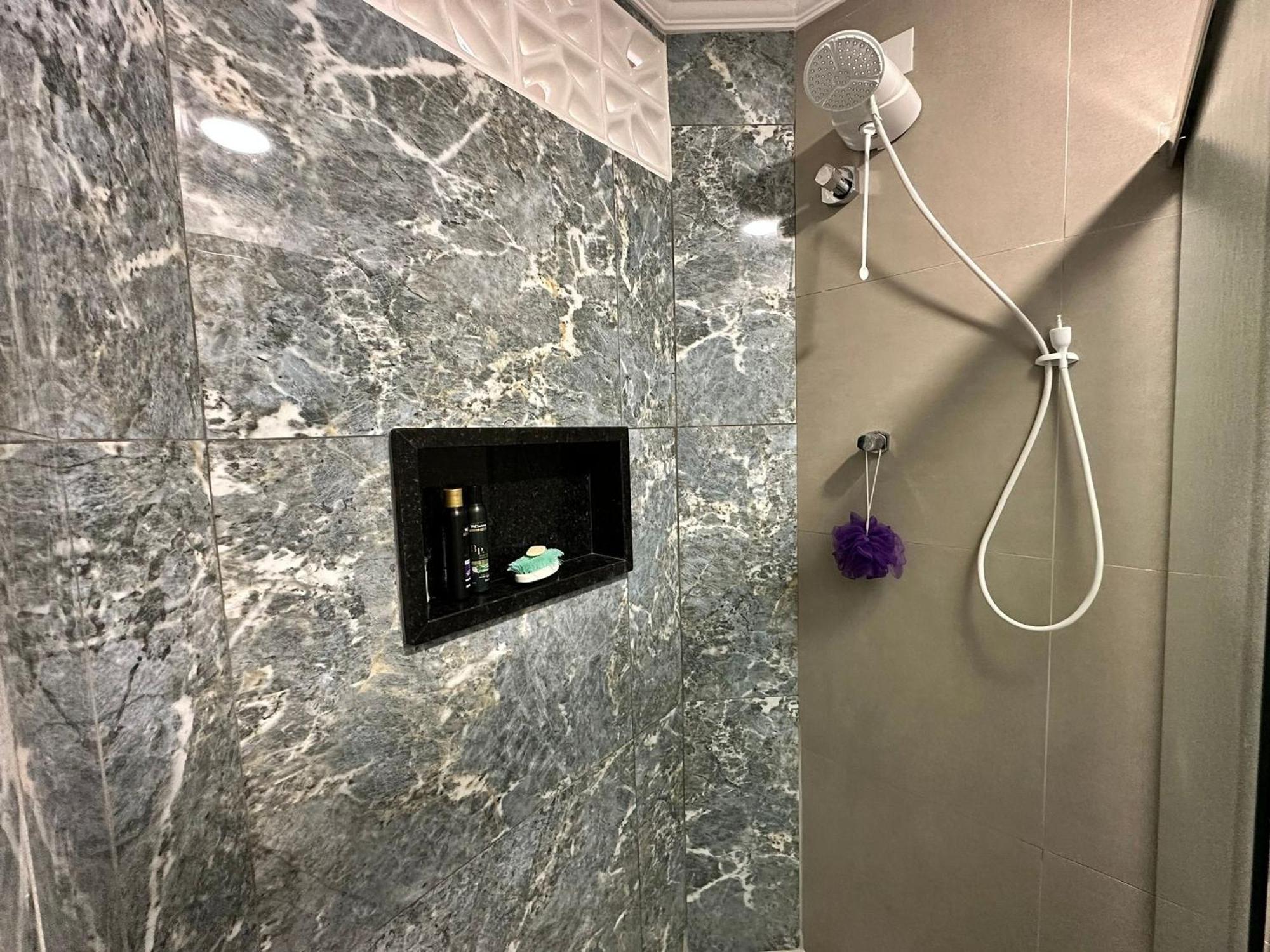 Ferienwohnung Ap Pe Na Areia Vista Parcial Mar Santos  Exterior foto